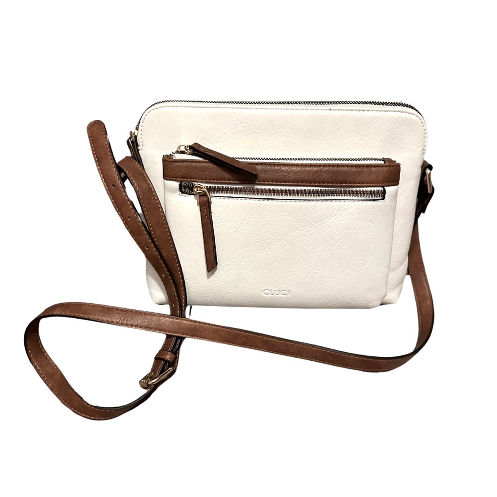 CLUCI Off White Crossbody-AMAZON brand-very nice condition